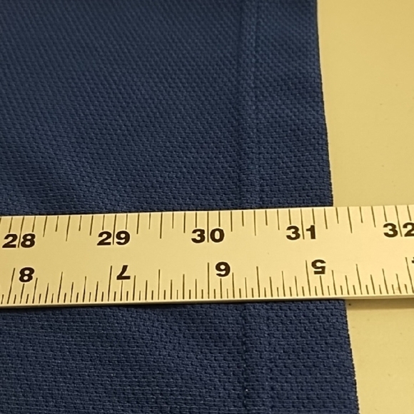 Grand Slam Navy Blue Polo Classic Short Sleeve Performance Golf Athletic Shirt - Picture 8 of 11